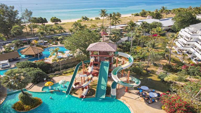 Thavorn Palm Beach is the best waterpark beachfront resort in Phuket