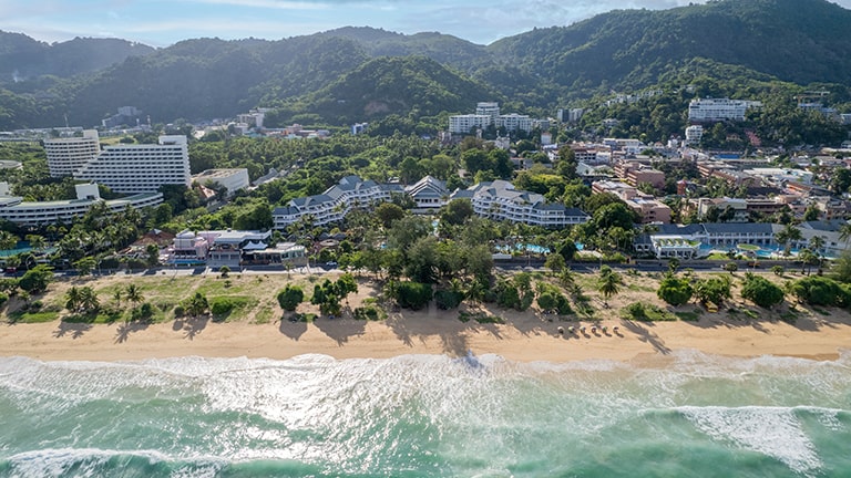 The Best Beachfront location is Thavorn Palm Beach Resort