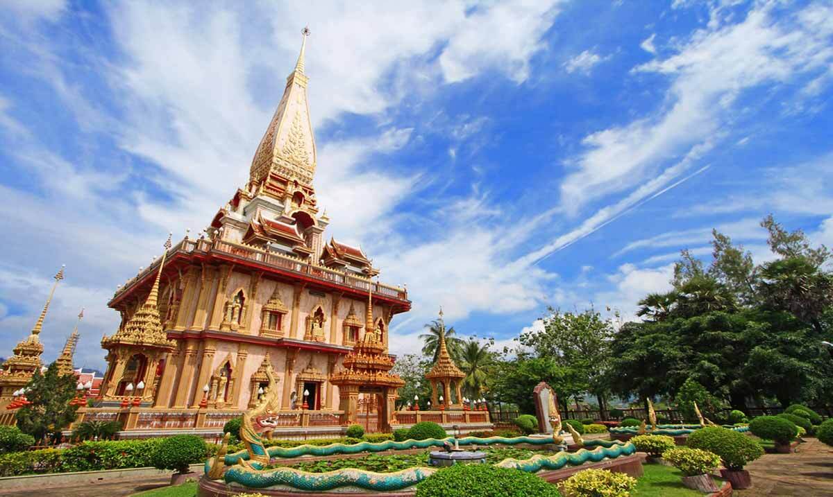 Wat Chalong is the largest temple in Phuket