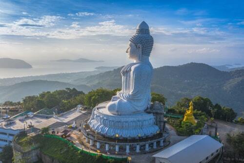 Big Buddha is the highest monument in Phuket