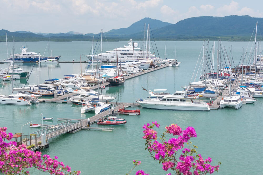 Yachts are the perfect way to explore the beautiful Andaman Sea