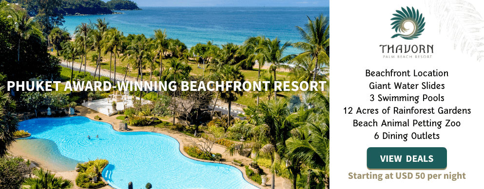 Thavorn Palm Beach Resort is the best Phuket luxury hotel