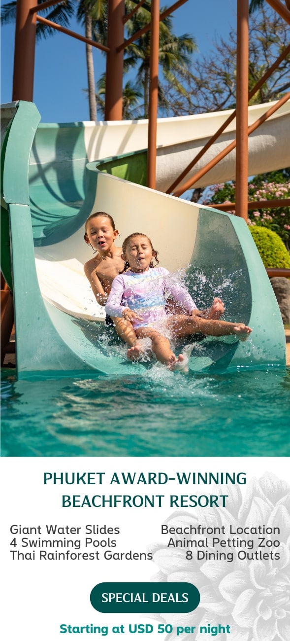 Giant Water Slides in Karon Phuket