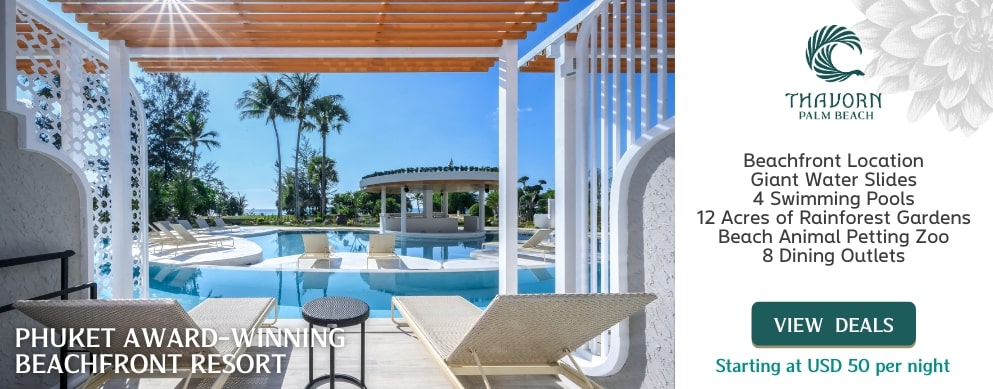Thavorn Palm Beach Resort is Phuket's best hotel