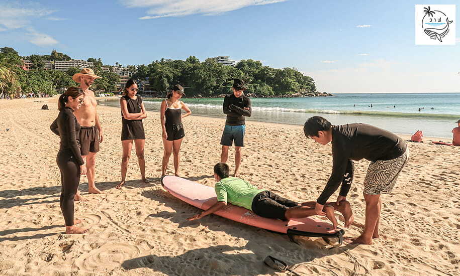 Private Surf Class at Kata Beach