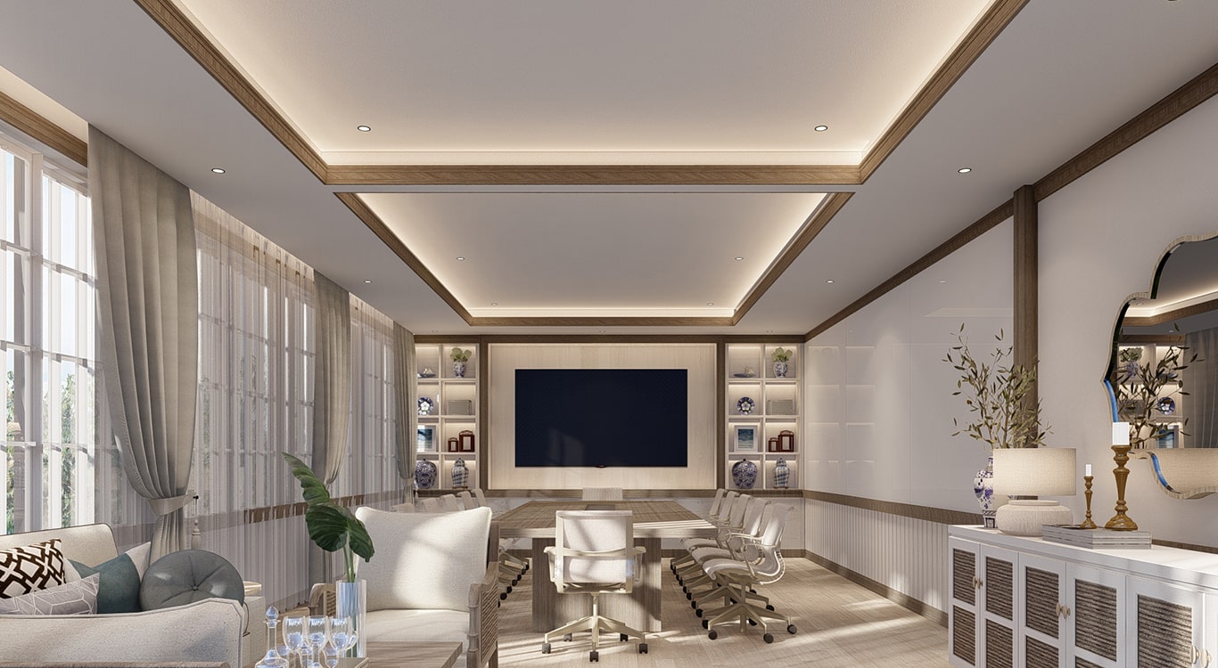 Meeting Room Perspective at Karon Beach