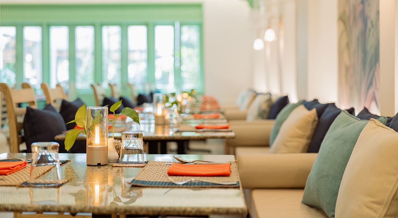 Private Dining Zone at Ocean Rhyme