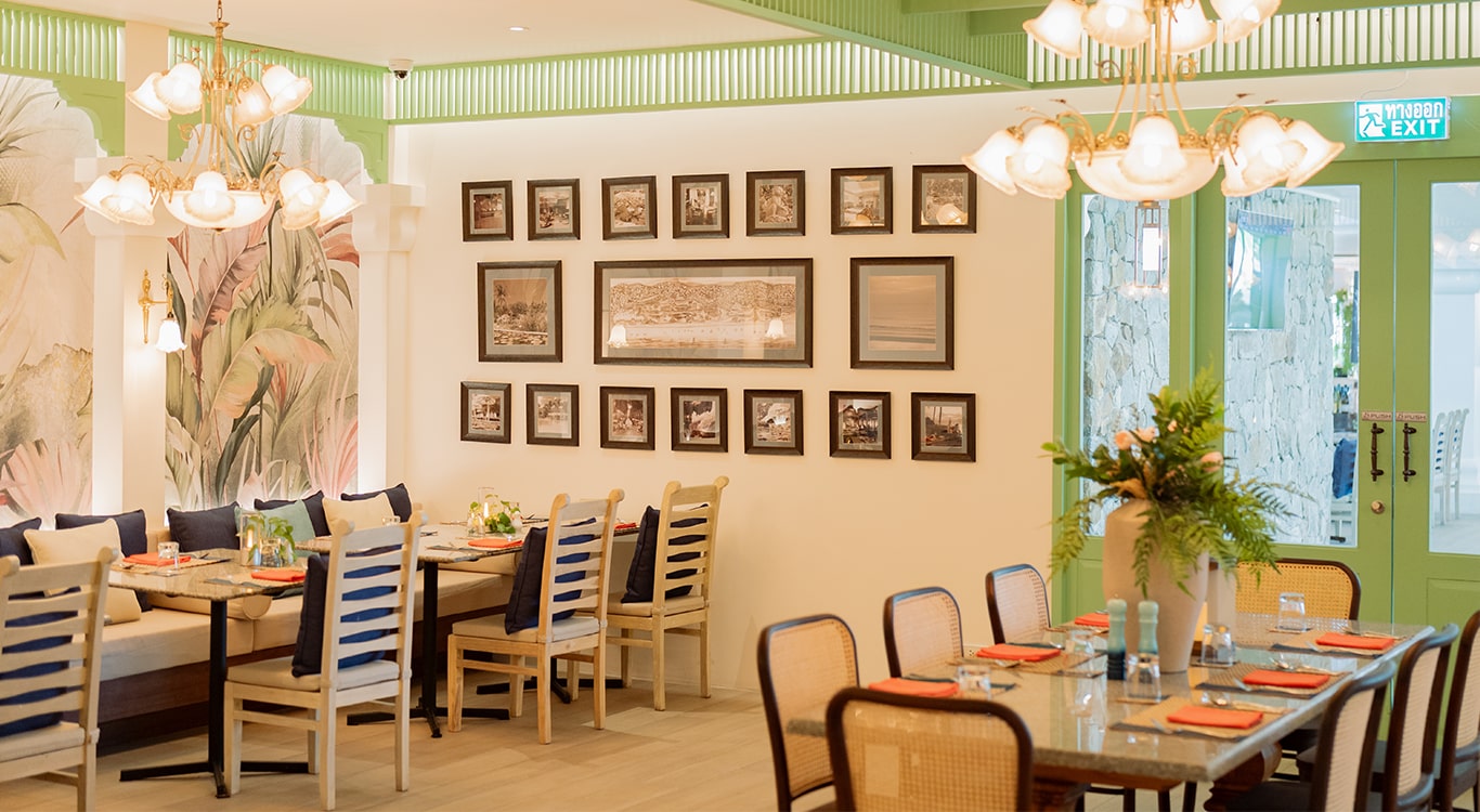 Private Dining Zone at Ocean Rhyme