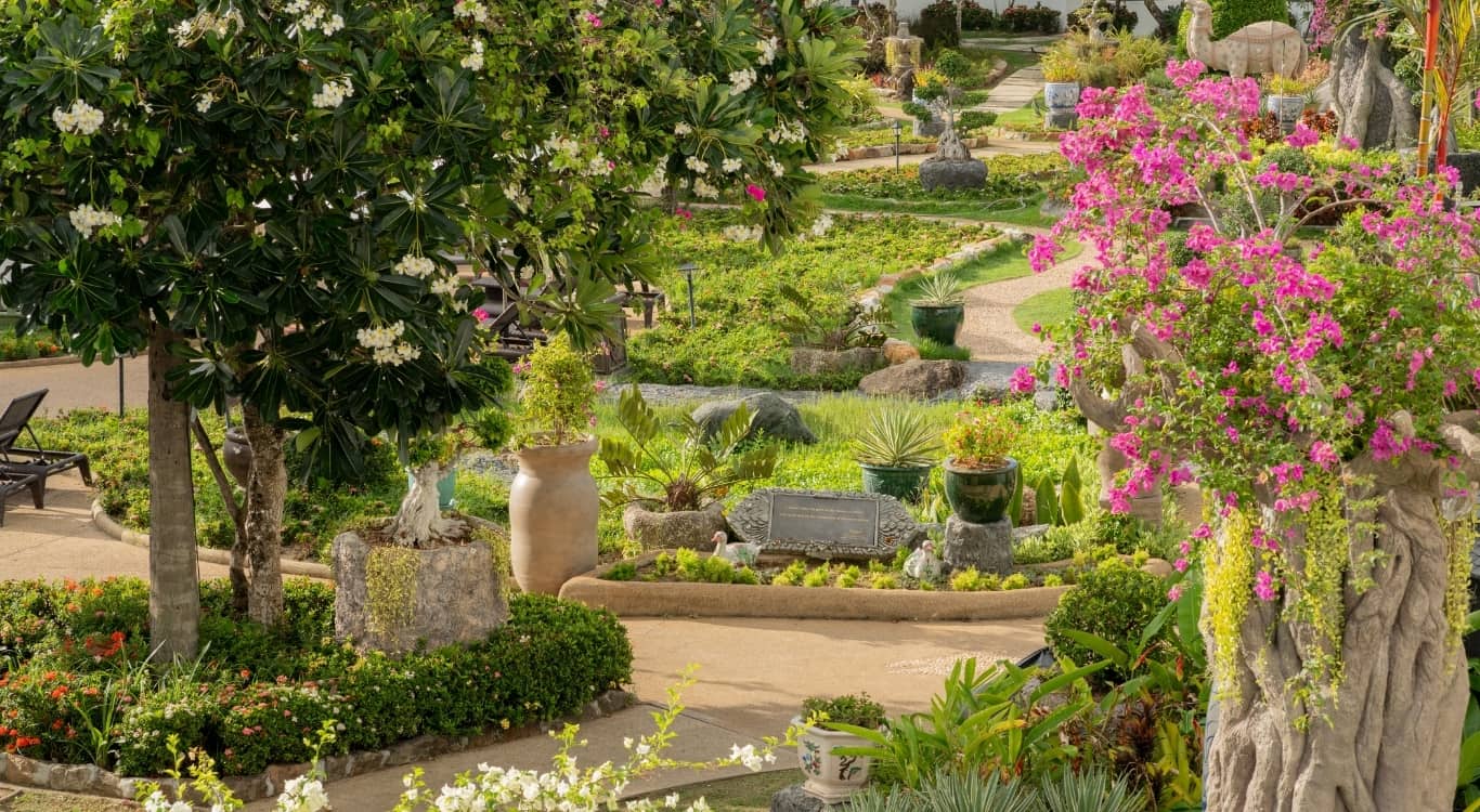 Tropical Garden at Thavorn Palm Beach Resort