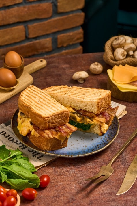 Coffee talk Breakfast Sandwich