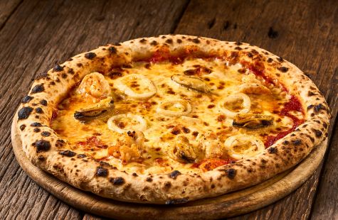 Seafood Pizza at Ciao Pizza & Grill