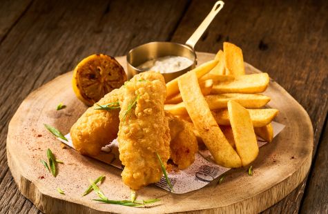 Fish & Chip at Ciao Pizza & Grill