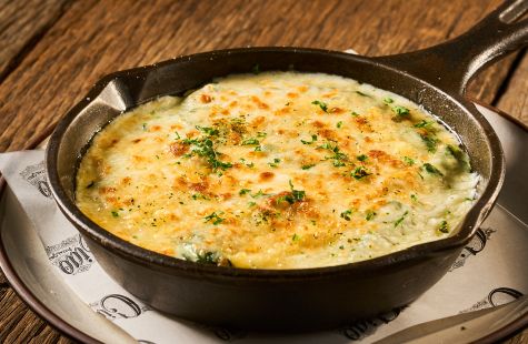 Baked Spinach and Bacon