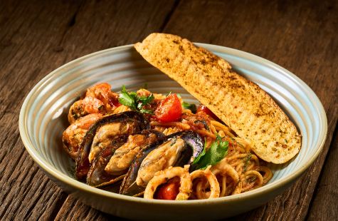 Marinara Pasta at Ciao Pizza & Grill