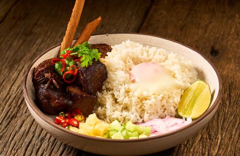 Asian food at Ciao Pizza & Grill