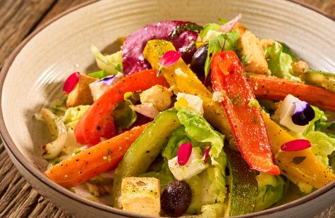 Roasted Vegetable salad