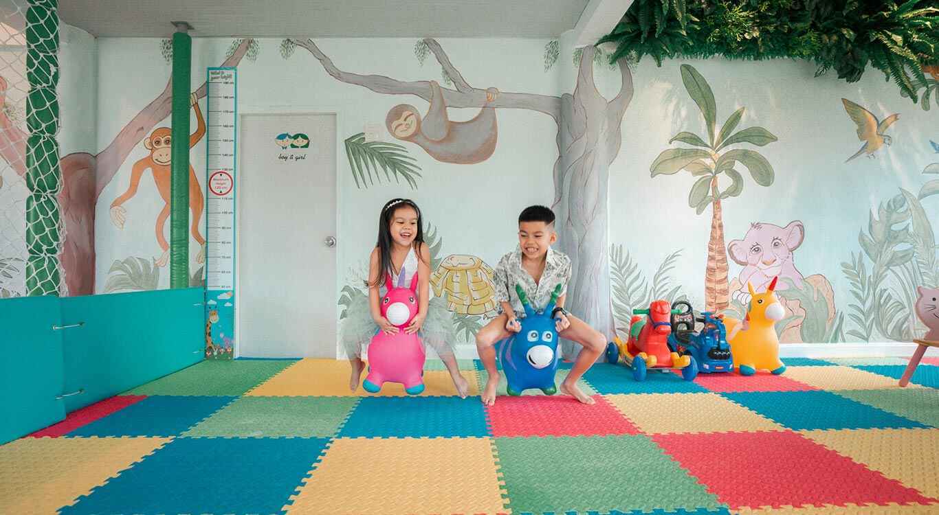 Lots of fun activities at our Phuket hotel with kids club