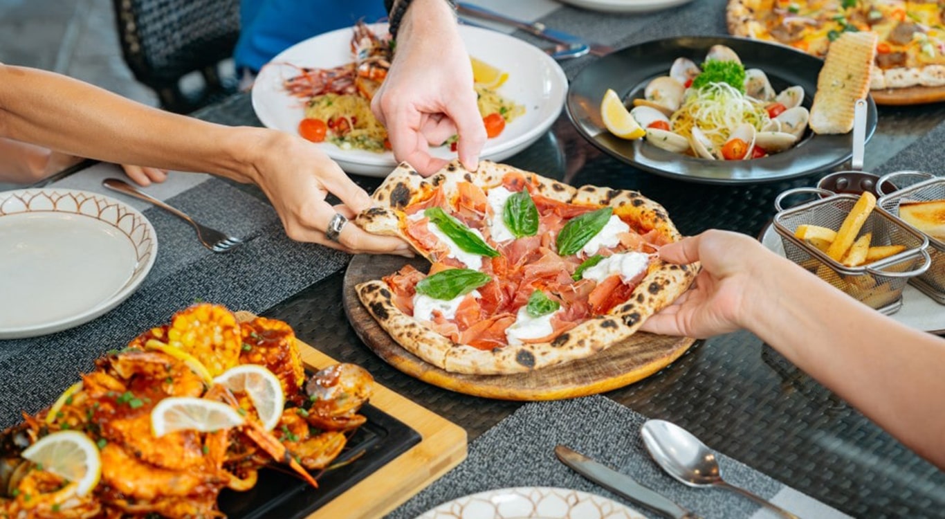 Ciao Pizza & Grill Italian restaurant at Thavorn Palm Beach Resort, Phuket