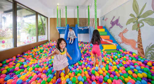 Keep little ones entertained at the Kids Club at Thavorn Palm Beach