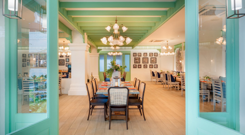 Ocean Rhyme Private dining room